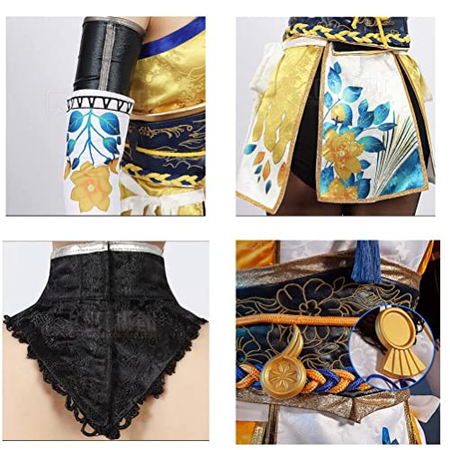 YLJXXY Disfraz de Cosplay Naraka: Bladepoint, Disfraz de Anime, Disfraz de Cosplay, Disfraz de Fiesta de Navidad, Conjunto Completo para niñas y Mujeres, L