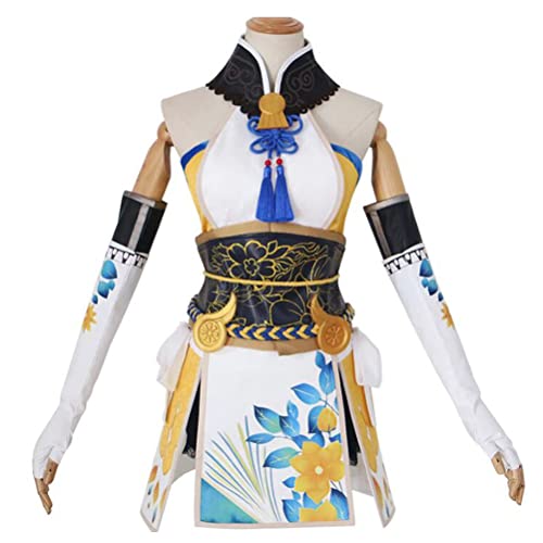YLJXXY Disfraz de Cosplay Naraka: Bladepoint, Disfraz de Anime, Disfraz de Cosplay, Disfraz de Fiesta de Navidad, Conjunto Completo para niñas y Mujeres, L