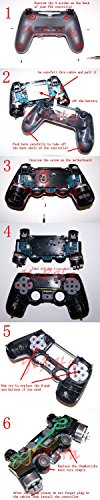 YoRHa 8 en 1 Metal magnético Thumbsticks Analog Sticks Joysticks Reparación de Repuesto Kits(Negro) para PS4/Slim/Pro & Xbox One/Elite/X/S Mando con Destornilladores