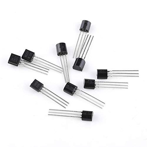 Yosoo Health Gear Juego de Surtido de transistores de 10 valores BC337, BC327, 2N2222, 2N2907, 2N3904, 2N3906, Paquete de 200