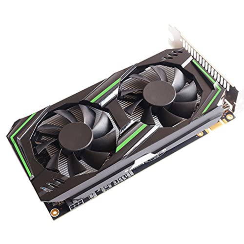YOURPAI Gtx550Ti 6G Tarjeta gráfica, portátil NVIDIA GTX 550 Ti Pci-e 2.0 Tarjeta gráfica discreta 6GB DDR5 192 bit HDMI-Compatible para Reproductor Profesional