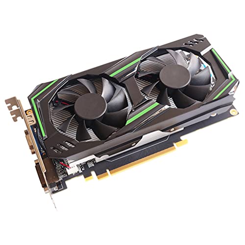 YOURPAI Gtx550Ti 6G Tarjeta gráfica, portátil NVIDIA GTX 550 Ti Pci-e 2.0 Tarjeta gráfica discreta 6GB DDR5 192 bit HDMI-Compatible para Reproductor Profesional