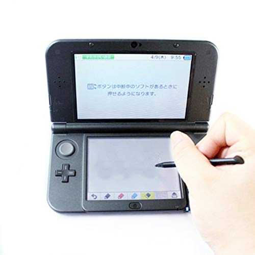 YouU - Lápiz capacitivo de repuesto para New 3DS XL (6 unidades, plástico), color negro