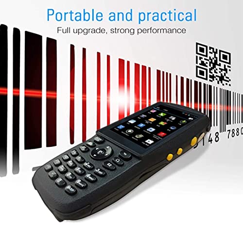 YQGOO Terminal móvil Android 5.1 de Mano 3G, Compatible con escáner de código de Barras 2D 1D, Pantalla táctil de 3,5 Pulgadas WiFi BT NFC para Entrega Gestión de almacén Envío