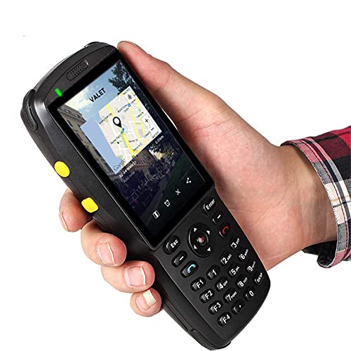 YQGOO Terminal móvil Android 5.1 de Mano 3G, Compatible con escáner de código de Barras 2D 1D, Pantalla táctil de 3,5 Pulgadas WiFi BT NFC para Entrega Gestión de almacén Envío