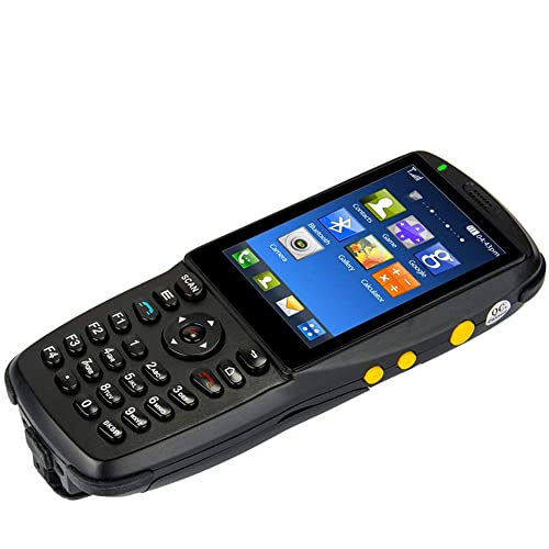 YQGOO Terminal móvil de Mano con Lector 1D, escáner de código de Barras Android 5.1, 3G WiFi NFC BT4.0, Pantalla táctil de 3,5 Pulgadas, para Entrega, envío, almacén, minorista