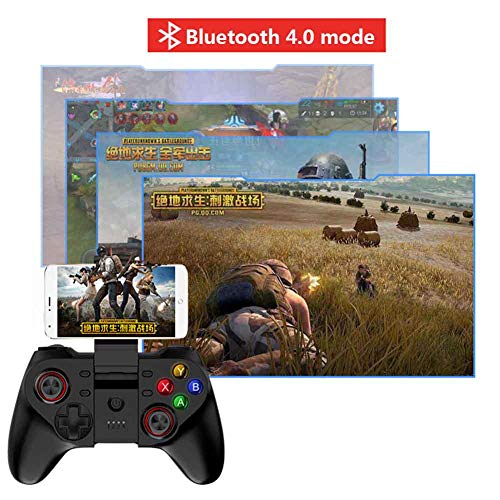 YT Controlador de Juegos Móvil Gamepad, Mapeo Inalámbrico de Teclas Gamepad Joystick iOS Android iPhone iPad Samsung Galaxy - No es Compatible con iOS 13.4 Game Controller,01