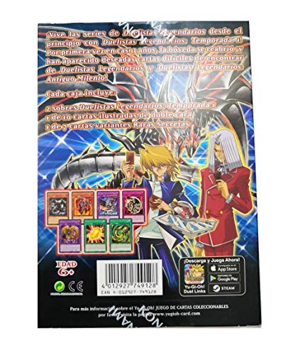 Yu Gi Oh Duelistas Legendarios, Temporada 1 (Castellano)