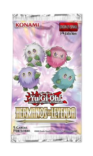 Yu-Gi-Oh! JUEGO DE CARTAS COLECCIONABLES - Sobres de Cartas Hermanos de Leyenda (Idioma ESPAÑOL)