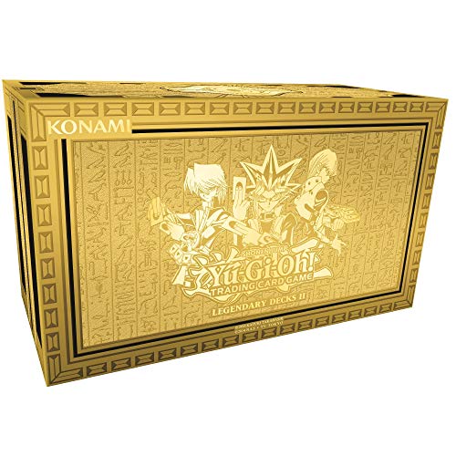 YU-GI-OH! YGO-LD2-EN Legendary Decks II Caja de mazos de Cartas