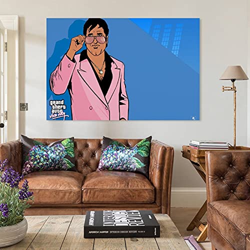 YUIKAI Póster oficial de Grand Theft Auto Vice City de 40 x 60 cm