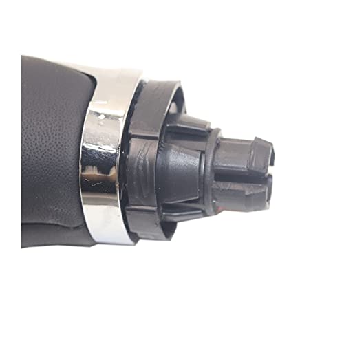 YUMONG Boutique Aizhen 5 6 Velocidad Negro Cuero Manual MANDER MANDER MANDERA Cabeza Cubierta Cubierta Cambio PALANCE STICKFOR Skoda Octavia II Magnífico II Yeti (Color Name : 5 Speed)