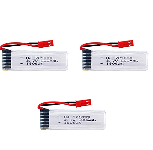 YUNIQUE ESPANA 3 Piecas Batería de 3,7 V, u 500mah para UDI U817 U817A U818A U817C