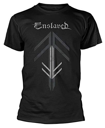 yunzuo Enslaved Rune Cross T-ShirtBlack S