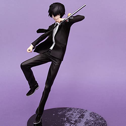 YUPADM ¡Katekyo Hitman Reborn !: Kyoya Hibari Figura Modelo de Anime Estatua de Dibujos Animados Figuras de acción Decoración de Escritorio Creativa Colección de Juguetes para niños Recuerdo