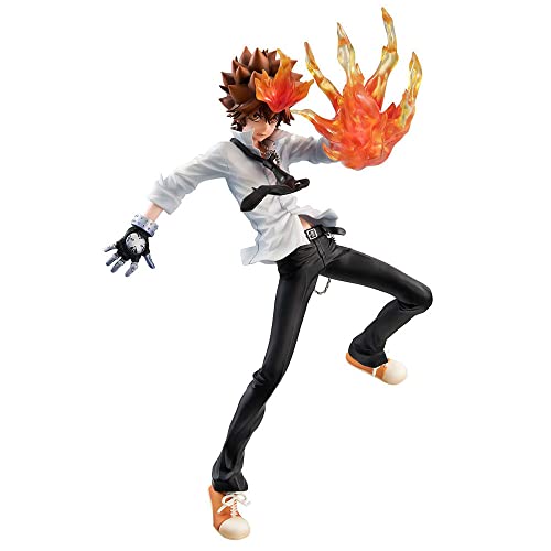 YUPADM Katekyo Hitman Reborn! Tsunayoshi Sawada Figura Juego Personajes Estatua Modelo de Dibujos Animados Figuras de acción Juguetes de Anime Colección de Regalos creativos Decoraciones Recuerdos