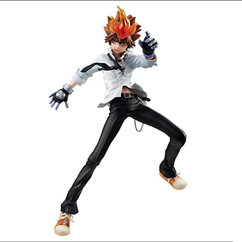 YUPADM Katekyo Hitman Reborn! Tsunayoshi Sawada Figura Juego Personajes Estatua Modelo de Dibujos Animados Figuras de acción Juguetes de Anime Colección de Regalos creativos Decoraciones Recuerdos