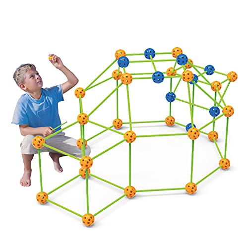 Yusheng DIY Forts - Juego de construcción de varillas, para niños de 5 a 12 años