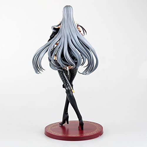 Yuxunqin Valkyria Chronicles: Selvaria Bles 1: 6 Escala CLORURO DE POLIVINILO Figuras Regalo de la Estatua (Uniforme Militar)