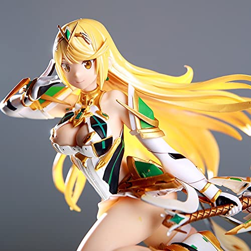 Yuxunqin Xenoblade crónicas 2 mythra Figurine Regalo Figura decoración coleccionables Ornamentos Juguetes animaciones Modelo Modelo