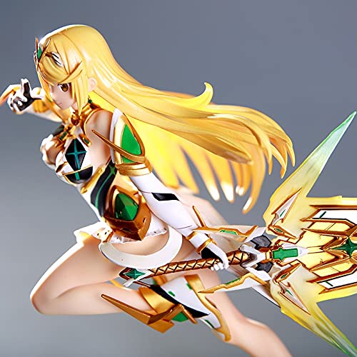 Yuxunqin Xenoblade crónicas 2 mythra Figurine Regalo Figura decoración coleccionables Ornamentos Juguetes animaciones Modelo Modelo