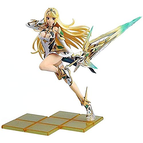 Yuxunqin Xenoblade crónicas 2 mythra Figurine Regalo Figura decoración coleccionables Ornamentos Juguetes animaciones Modelo Modelo