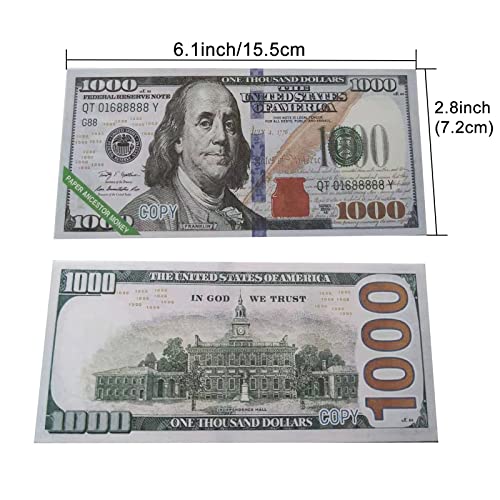 YYCP Ancestor Money, 320 Piezas de Papel Joss Dólar Estadounidense, Papel Moneda Ardiente Hell Heaven Bank para Funerales, Día de Barrido de Tumbas y Festivales de Todas Las Almas