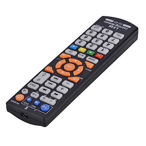 Yyqtgg mando universal tv all-in-one , Mando a Distancia, 18,4 x 4,7 x 2,2 cm, para TV, CBL, DVD SAT, color negro
