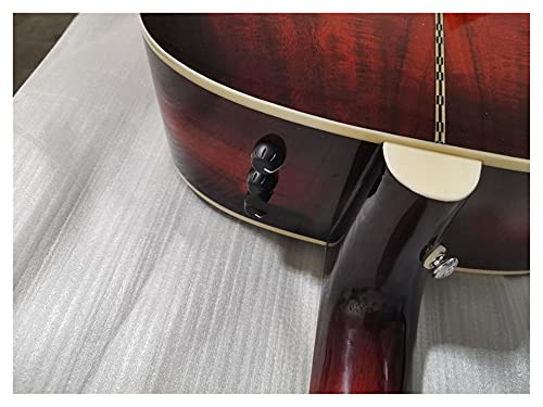YYYSHOPP Guitarra Custom 43Inches Dark Acoustic Guitar F50 Guitar Guitar Guild Acoustic Electric Guitarra Adecuado para Jugadores en Todas Las etapas (Color : Guitar, Size : 43 Inches)