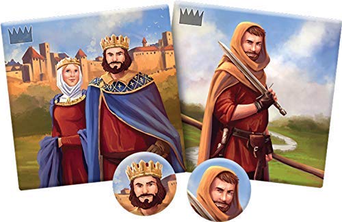 Z-Man Games Carcassonne Expansion 6: Count, King & Robber