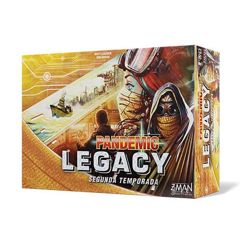 Z-man Games España- Pandemic Legacy Segunda Temporada, Español, Multicolor (ZM7173YES)