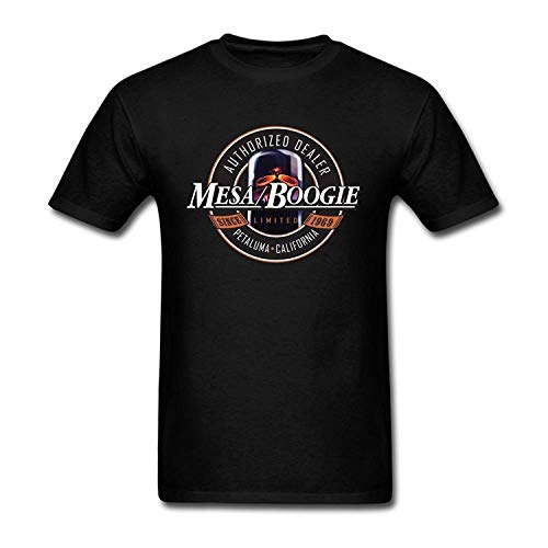 ZAAROO T-Shirt Mesa Boogie Logo Camiseta de Verano de Moda para Hombre