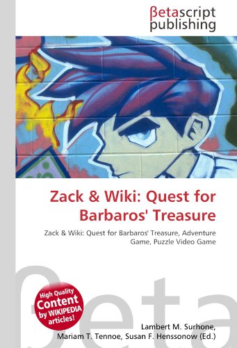 Zack & Wiki: Quest for Barbaros' Treasure: Zack & Wiki: Quest for Barbaros' Treasure, Adventure Game, Puzzle Video Game