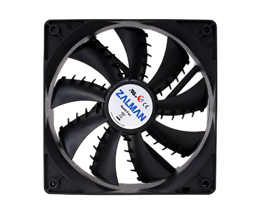 Zalman ZM-F1 Plus(SF) - Ventilador de PC (Ventilador, Carcasa del Ordenador, 8 cm, Negro, De plástico, 12V)