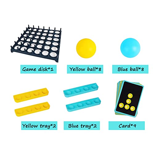 ZDDO Bounce Off Game Desktop Bounce，Desktop Bouncing Ball Board Games, Bounce Off Ball Game for Kids,Family and Party Desktop Bouncing Toy, Activate Ball Stress Relief Playthings