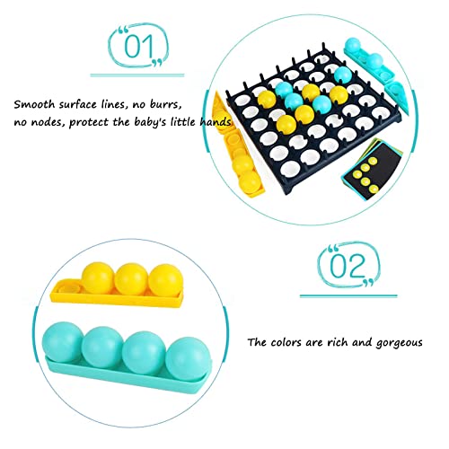 ZDDO Bounce Off Game Desktop Bounce，Desktop Bouncing Ball Board Games, Bounce Off Ball Game for Kids,Family and Party Desktop Bouncing Toy, Activate Ball Stress Relief Playthings