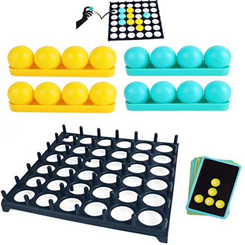 ZDDO Bounce Off Game Desktop Bounce，Desktop Bouncing Ball Board Games, Bounce Off Ball Game for Kids,Family and Party Desktop Bouncing Toy, Activate Ball Stress Relief Playthings