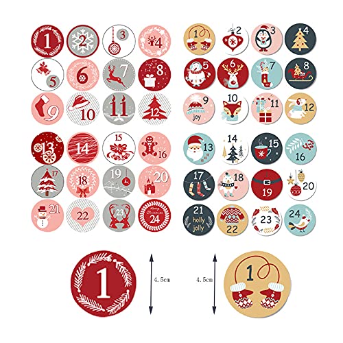 ZesNice Calendario de Adviento para rellenar [24 unidades] Calendario de Navidad 2021 saquitos de yute de 15 x 10 cm, bolsas de decoración navideña para hombres, mujeres y niños