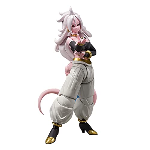 ZEwe Dragonball Dragon Ball Fighter Z Android 21 SHF Mehrfarbig, CLORURO DE POLIVINILO Figura de Anime