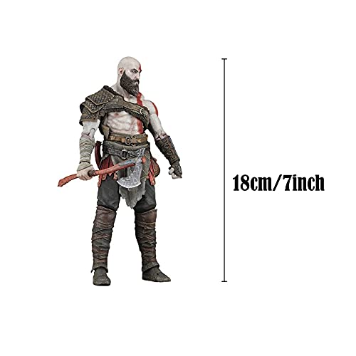 ZEwe Kratos Dios de la Figura de rol de Guerra Regalos para niños y fanáticos del Juego
