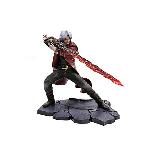 ZFF-DM Figura Devil May Cry 4: Figura de acción de Dante y Nero Hiruzen Anime PVC Modelo (Color : Black)