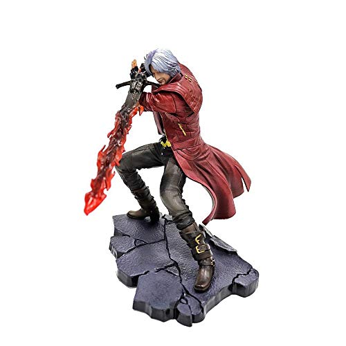 ZFF-DM Figura Devil May Cry 4: Figura de acción de Dante y Nero Hiruzen Anime PVC Modelo (Color : Black)
