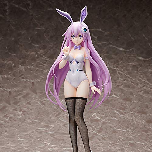 ZH 46Cm Bunny Girl Figuras De Acción Coleccionables, Hyperdimension Neptunia Victory Anime Estatua De Juguete, PVC Modelo, Hecho A Mano Adornos Navidad Y Año Nuevo