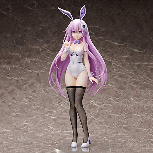 ZH 46Cm Bunny Girl Figuras De Acción Coleccionables, Hyperdimension Neptunia Victory Anime Estatua De Juguete, PVC Modelo, Hecho A Mano Adornos Navidad Y Año Nuevo