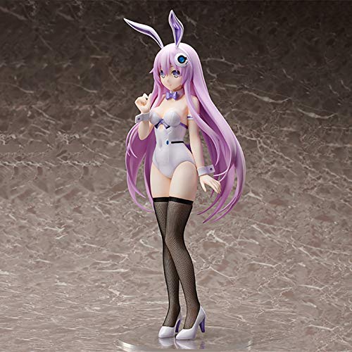 ZH 46Cm Bunny Girl Figuras De Acción Coleccionables, Hyperdimension Neptunia Victory Anime Estatua De Juguete, PVC Modelo, Hecho A Mano Adornos Navidad Y Año Nuevo
