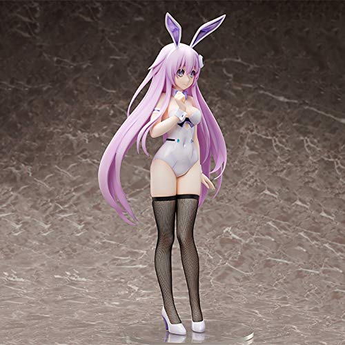 ZH 46Cm Bunny Girl Figuras De Acción Coleccionables, Hyperdimension Neptunia Victory Anime Estatua De Juguete, PVC Modelo, Hecho A Mano Adornos Navidad Y Año Nuevo