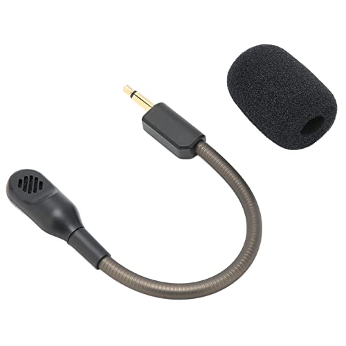 Zhat Auriculares para Juegos Micrófono, Micrófono Boom Jack de 3,5 Mm Ajustable para BlackShark V2