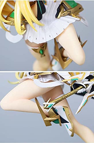 Zhongchuang 8.66Inch Anime Acción Figuras Xenoblade Cronicles 2 Mythra Mano-en Figura Modelo Muñeca Adornos Segundo Elemento Regalo Miniatura Figuras Muñeca Colección Regalo Muñecos Figuras de acción