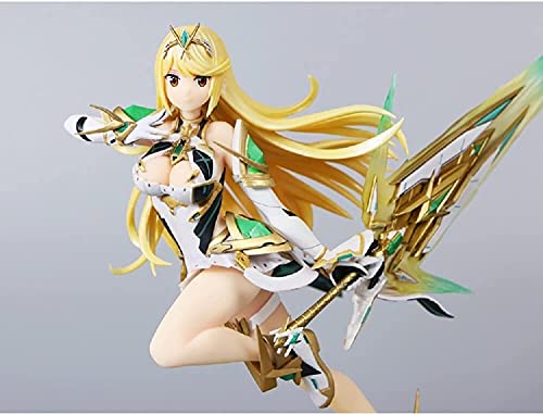 Zhongchuang 8.66Inch Anime Acción Figuras Xenoblade Cronicles 2 Mythra Mano-en Figura Modelo Muñeca Adornos Segundo Elemento Regalo Miniatura Figuras Muñeca Colección Regalo Muñecos Figuras de acción