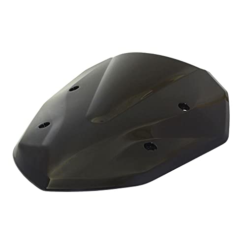 ZHUAN Moto Parabrisas Piezas de Motocicleta, Parabrisas de Doble Burbuja, Protector de Pantalla para BMW S1000XR S 1000 XR K49 2014 2015 2016 2017 2018 2019 (Color : Dark Smoke)
